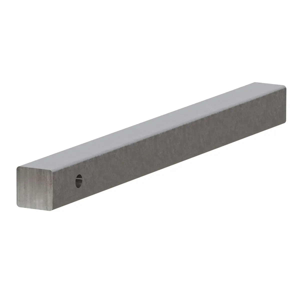 Curt 49536 2-Inch X 24-Inch Weld-On Raw Steel Trailer Hitch Bar Shank 1