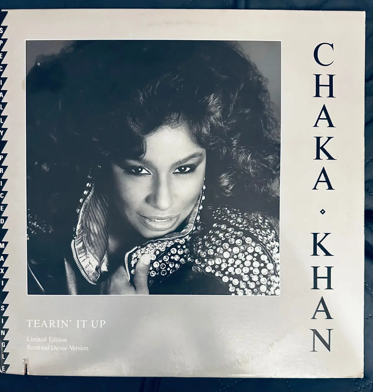 Chaka Khan - Tearin' It Up -  12" Single Lp Vinyl - Used 1