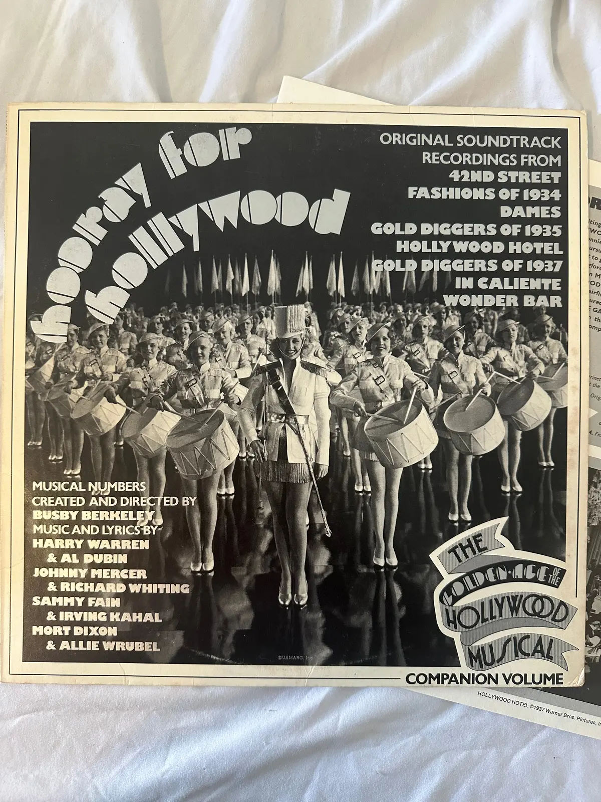 Hooray For Hollywood - Original Soundtrack Lp Vinyl - Used 1