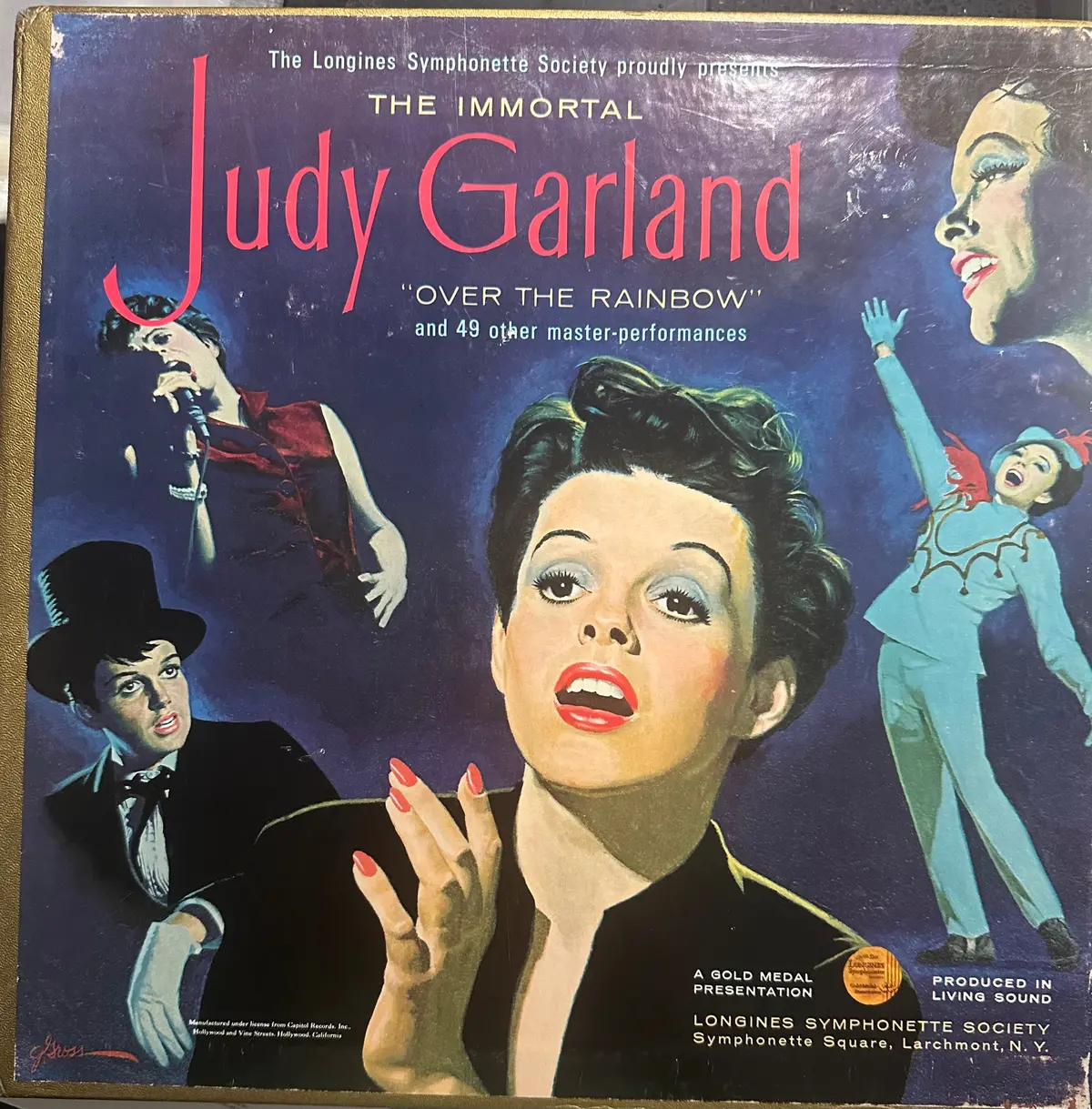 Judy Garland - The Immortal Judy Garland Box Set Lp Vinyl - Used  (Usa Orders Only) 1
