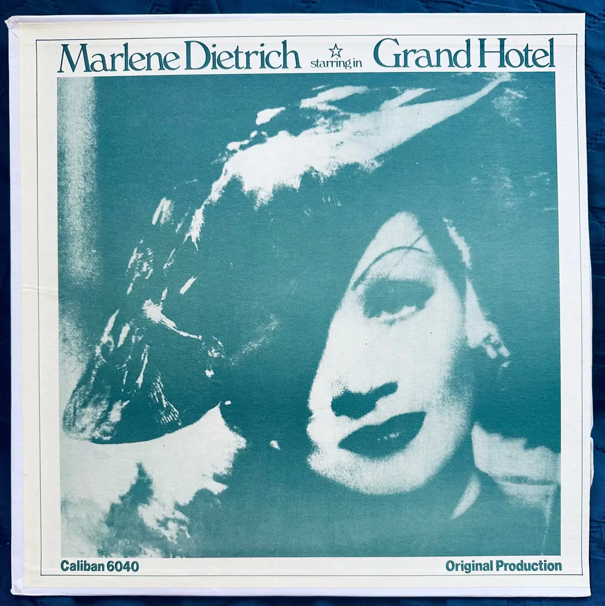 Marlene Dietrich - Grand Hotel Lp Vinyl Used 1