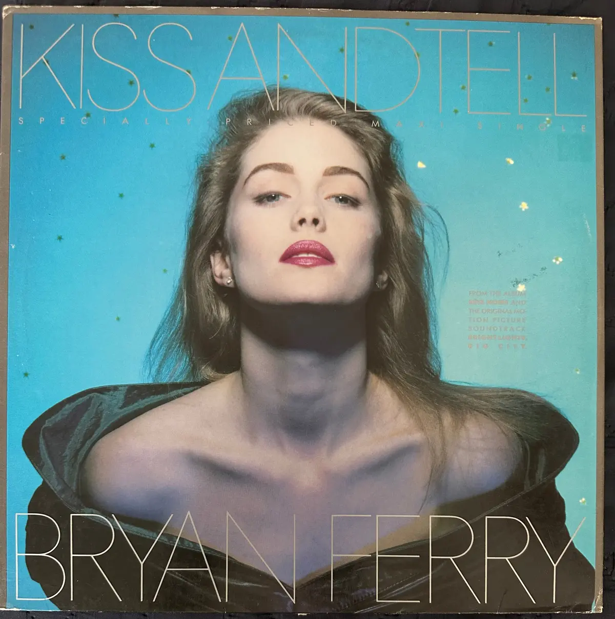 Bryan Ferry Kiss And Tell 12" Lp Vinyl Single Used 1