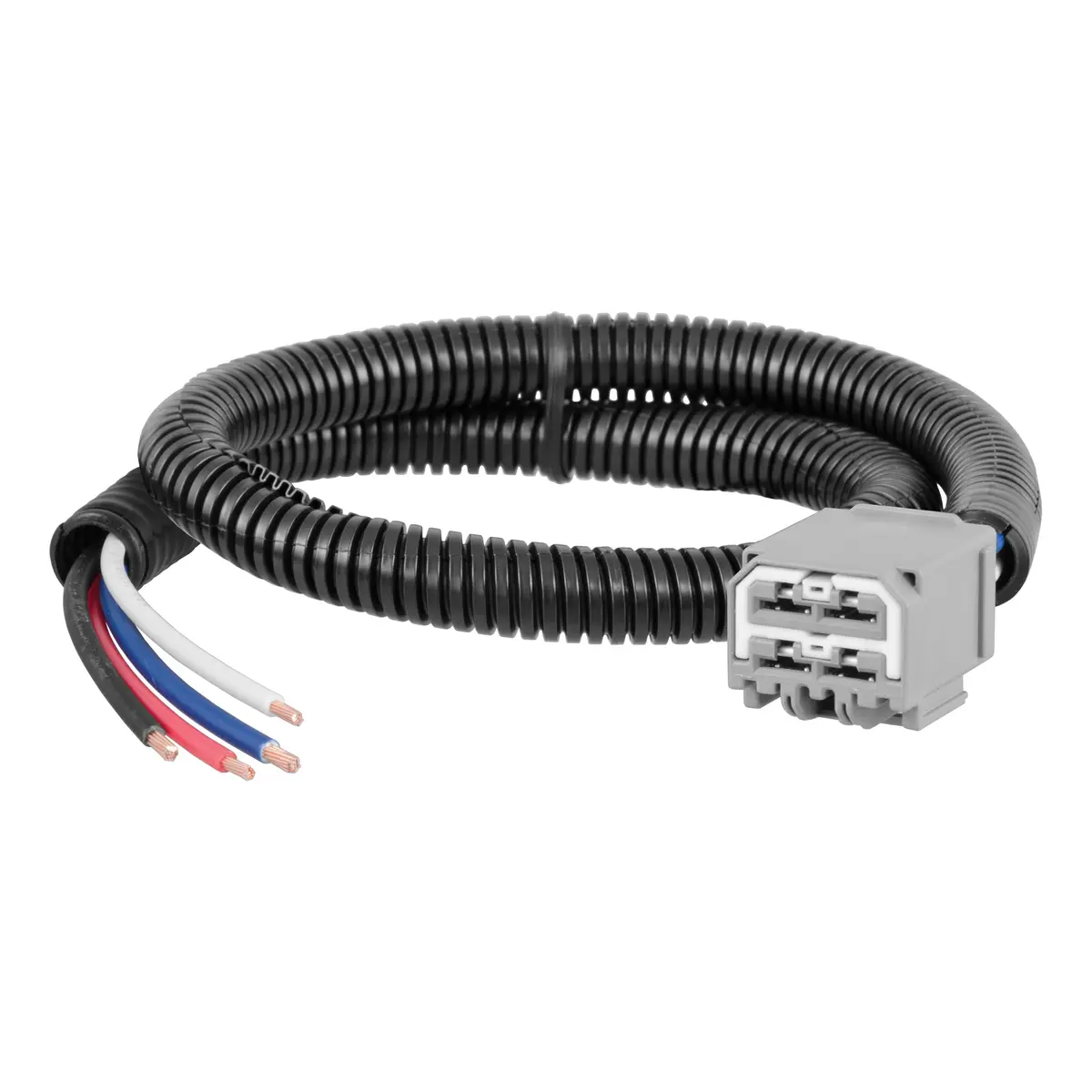 Curt 51445 Quick Plug Splice-In Electric Trailer Brake Controller Wiring Harness For Select Dodge Durango, Jeep Grand Cherokee 1
