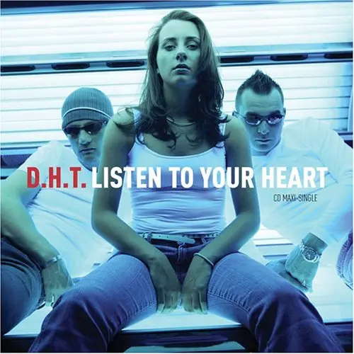 D.H.T Ft: Edmee' Daenen - Listen To Your Heart (Us Max-Single) Cd -- Used 1
