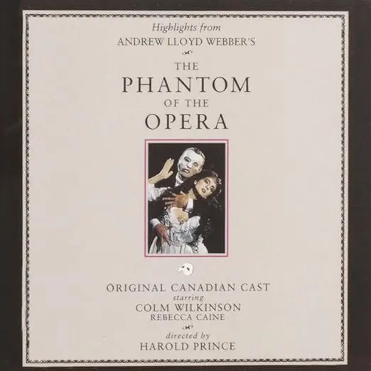 The Phantom Of The Opera - Canadian Cast Cd - Used 1