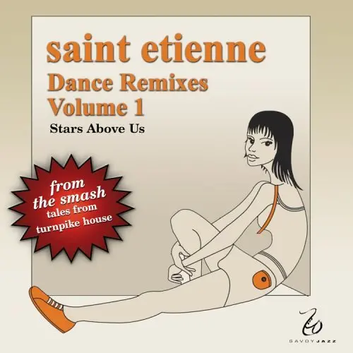 Saint Etienne  - Dance Remixes Volume 1  - Stars Above Us - Cd Single - Used 1