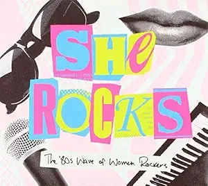 She Rocks - The 80'S Wave Of Women Rockers (Various) Cd - Used 1