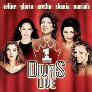 Divas Live '98 Cd (Celine, Shania, Gloria, Mariah, Aretha) - Used 1