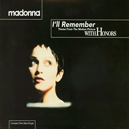 Madonna - I'll Remember Us Maxi Cd Single -Used 1