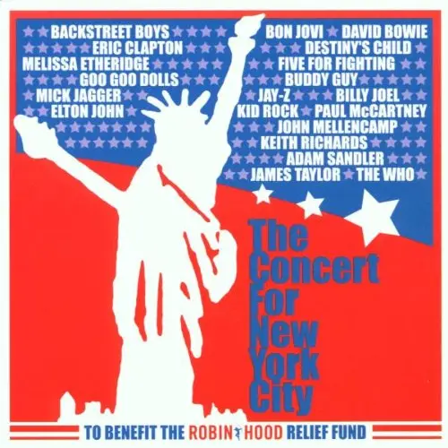 The Concert For New York City - Benefit 2Cd Set (Bowie, Elton, Paul Mccartney, Destiny's Child ++ -Used 1