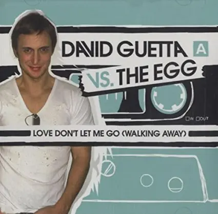 David Guetta Vs The Egg - Love Don't Let Me Go (Walking Away) Cd Single -Used 1