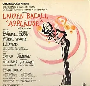 Lauren Bacall - Applause: Original 1970 Broadway Cast Extra Tracks, Remastered, Cast Recording Cd= Used 1
