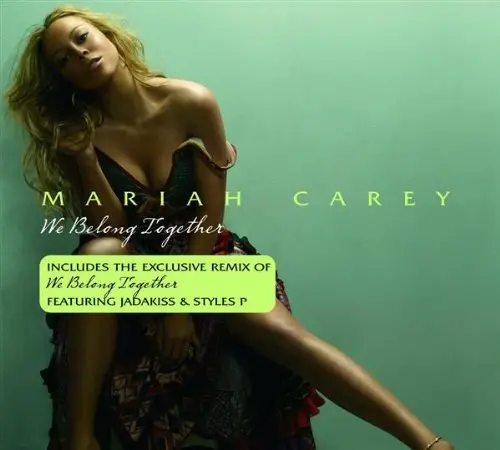 Mariah Carey - We Belong Together Cd Single (Used) 1