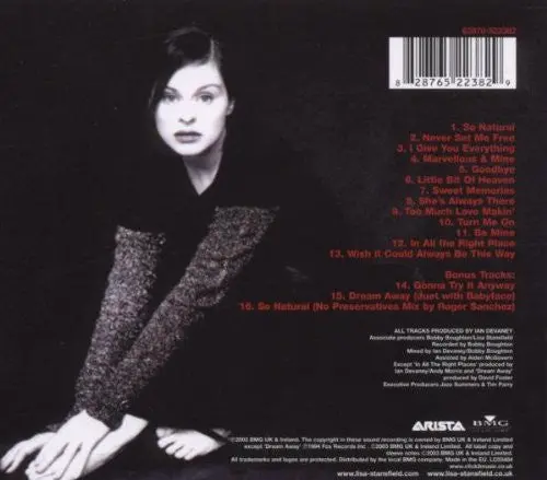 Lisa Stansfield -So Natural (Extra Tracks, Remastered, Import Cd) 2