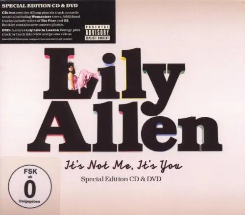 Lily Allen - It's Not Me, It's You Special Edition Import Cd/Dvd [Pal/Pressing]  - New 1