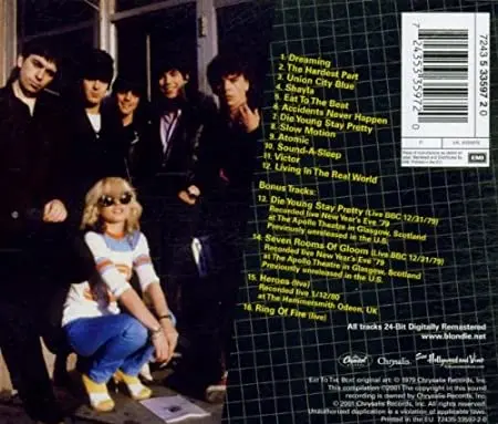 Blondie Eat To The Beat (2001) Remastered & Expanded + 4 Used Cd 2