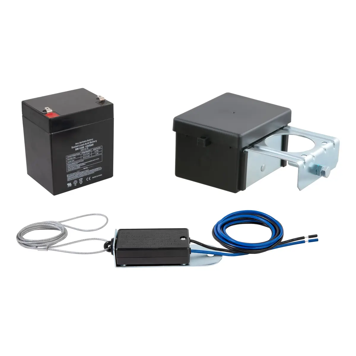 Curt 52026 Soft-Trac 2 Trailer Breakaway Switch Kit System With Battery 1