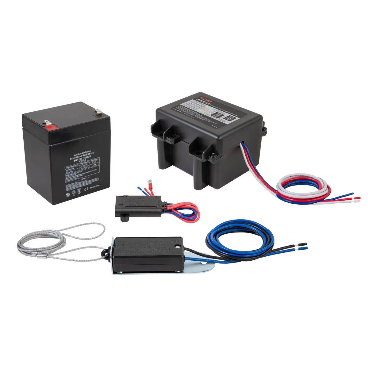Curt 52040 Soft-Trac 1 Trailer Breakaway Switch Kit System With Battery And Charger 1