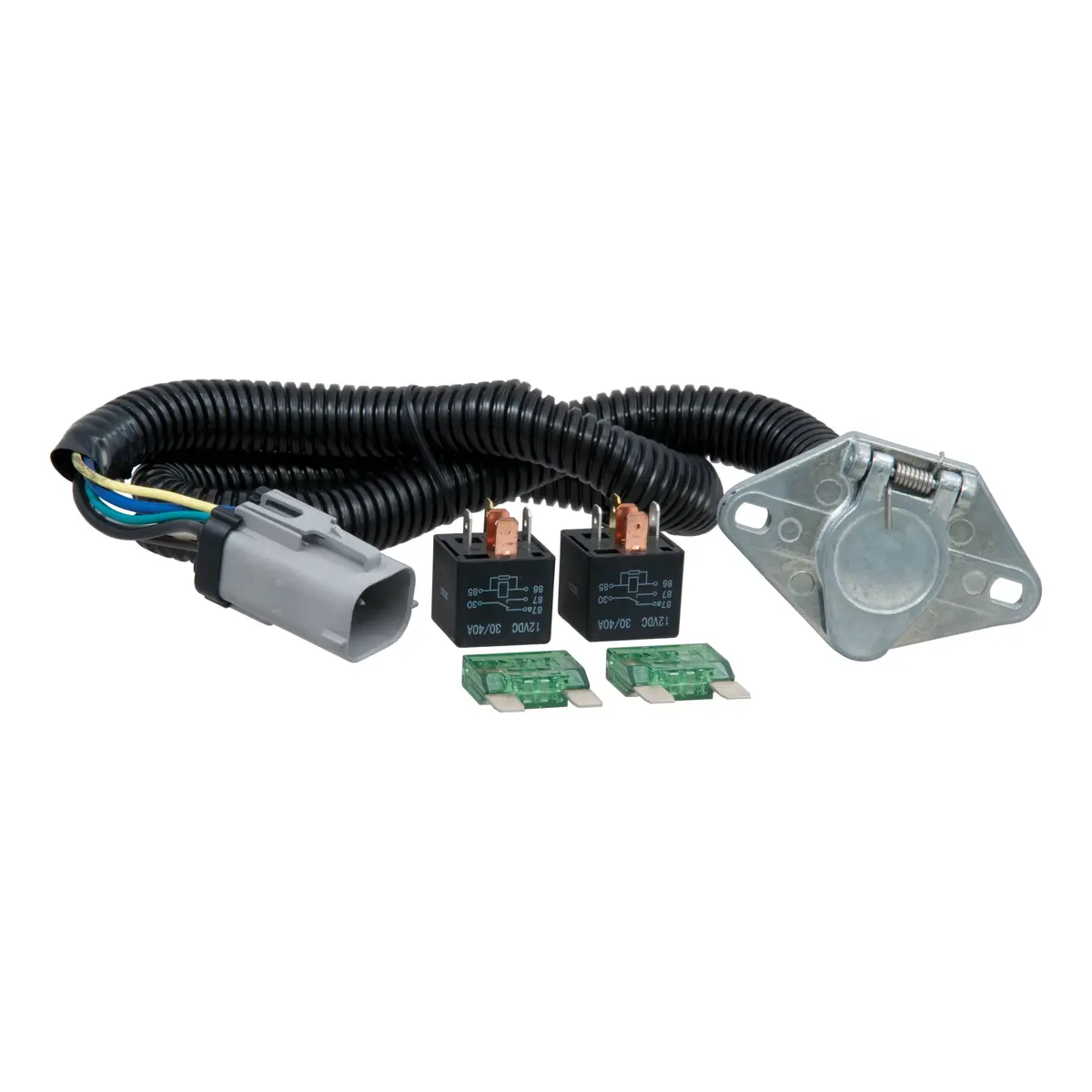 Curt 55029 Vehicle-Side Custom 6-Pin Trailer Wiring Harness For Select Ford F-250, F-350 Super Duty 1