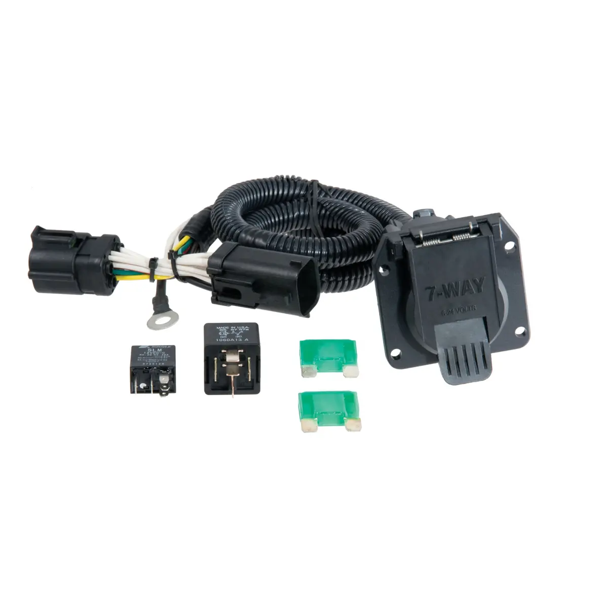 Curt 55242 Vehicle-Side Custom Rv Blade 7-Pin Trailer Wiring Harness For Select Ford F-150, F-250 Ld 1