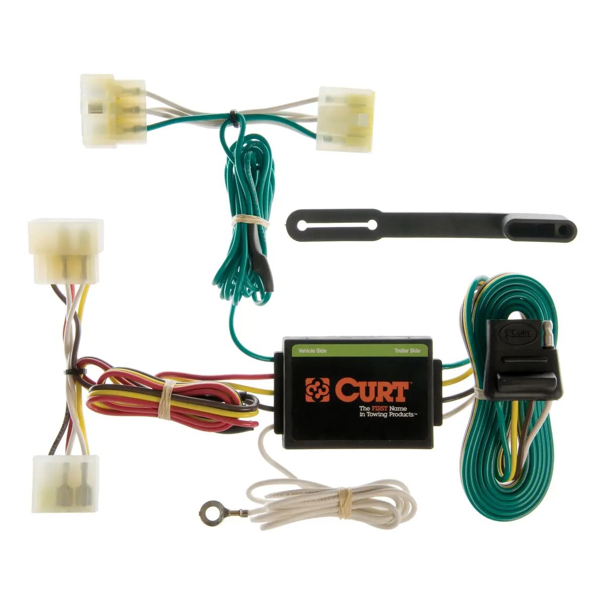 Curt 55305 Vehicle-Side Custom 4-Pin Trailer Wiring Harness, Select Isuzu Pickup 1