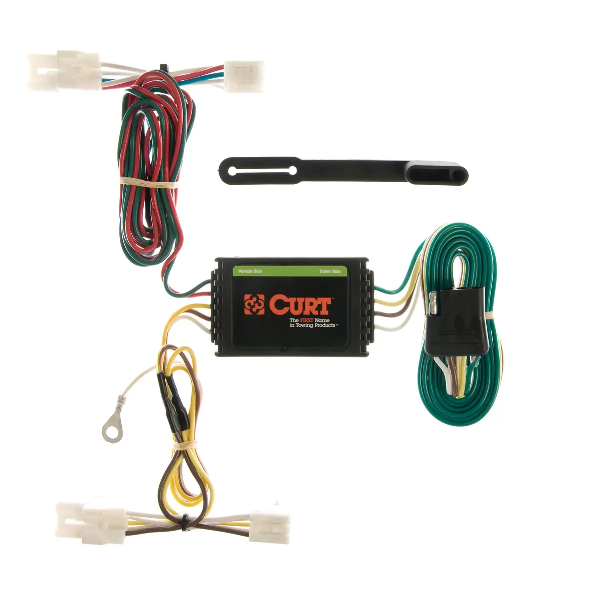 Curt 55309 Vehicle-Side Custom 4-Pin Trailer Wiring Harness, Select Kia Sedona Van 1