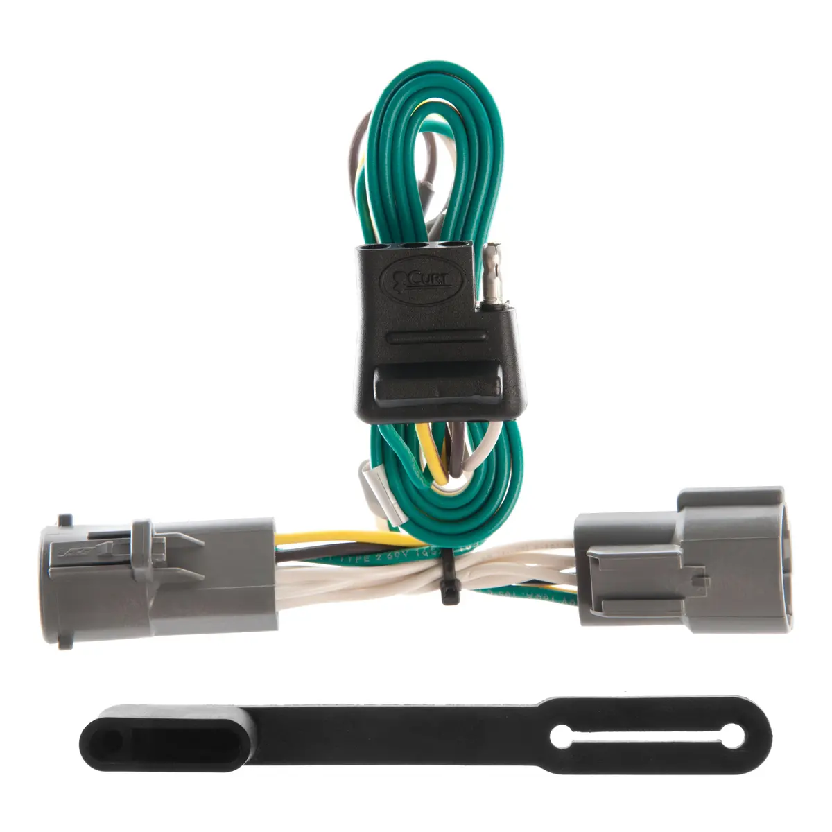 Curt 55316 Vehicle-Side Custom 4-Pin Trailer Wiring Harness, Select Ford F-150, F-250, Hd, F-350 1