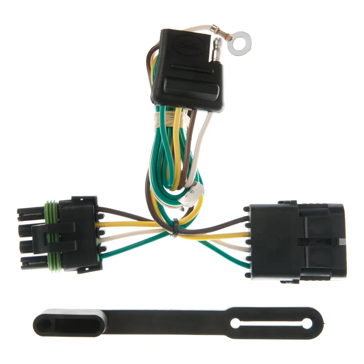 Curt 55319 Vehicle-Side Custom 4-Pin Trailer Wiring Harness, Select Chevrolet, Gmc C/K Suburban, Blazer, Tahoe, Yukon, Cadillac Escalade 1
