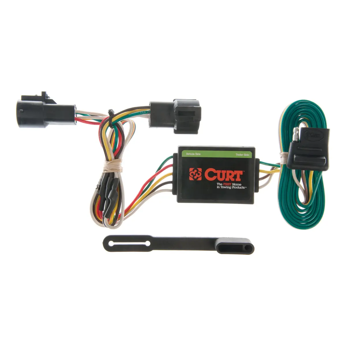 Curt 55325 Vehicle-Side Custom 4-Pin Trailer Wiring Harness, Select Ford Ranger, Mazda B2300, B3000, B4000 1