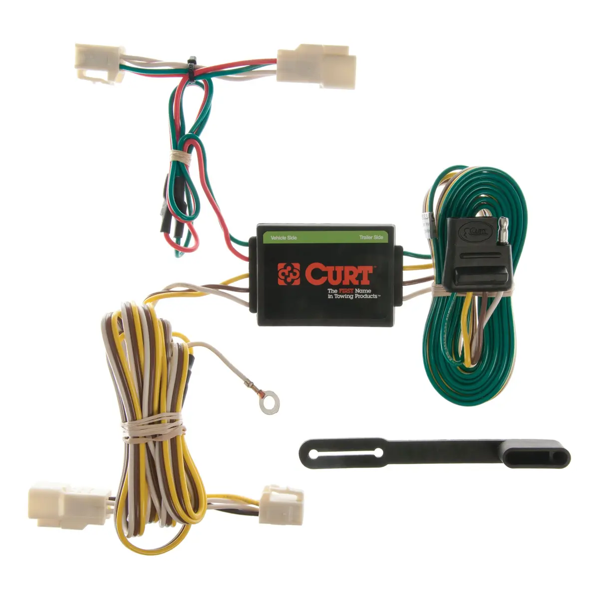 Curt 55341 Vehicle-Side Custom 4-Pin Trailer Wiring Harness, Select Toyota 4Runner 1