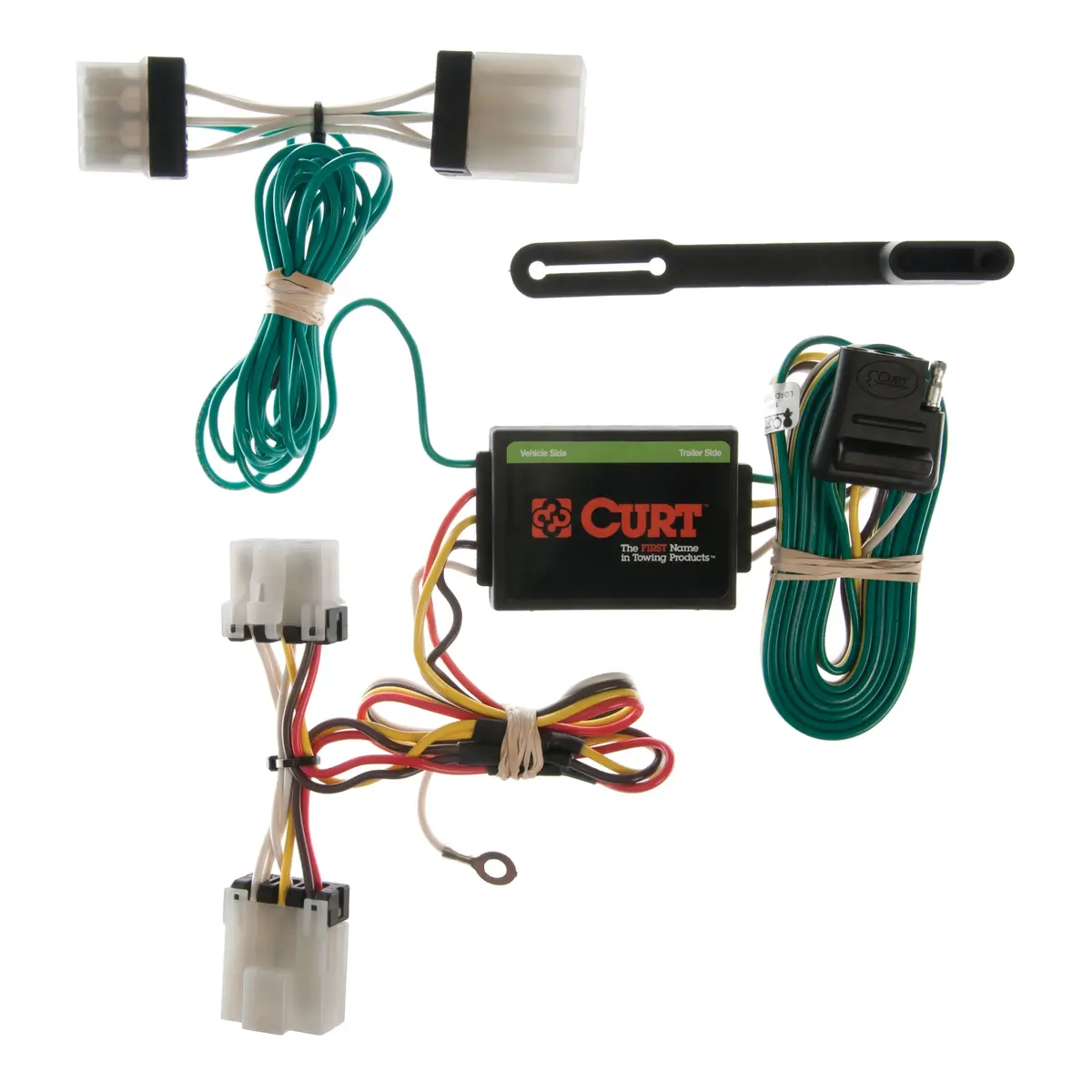 Curt 55353 Vehicle-Side Custom 4-Pin Trailer Wiring Harness, Select Nissan Pathfinder, Pickup 1
