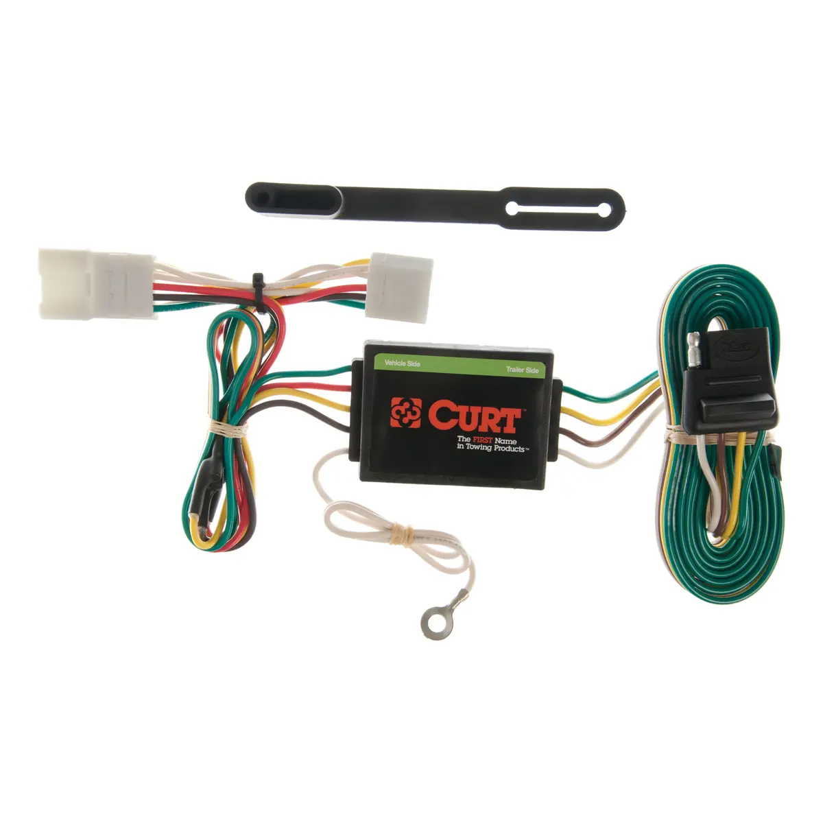 Curt 55354 Vehicle-Side Custom 4-Pin Trailer Wiring Harness, Select Jeep Cherokee, Including Sport 1