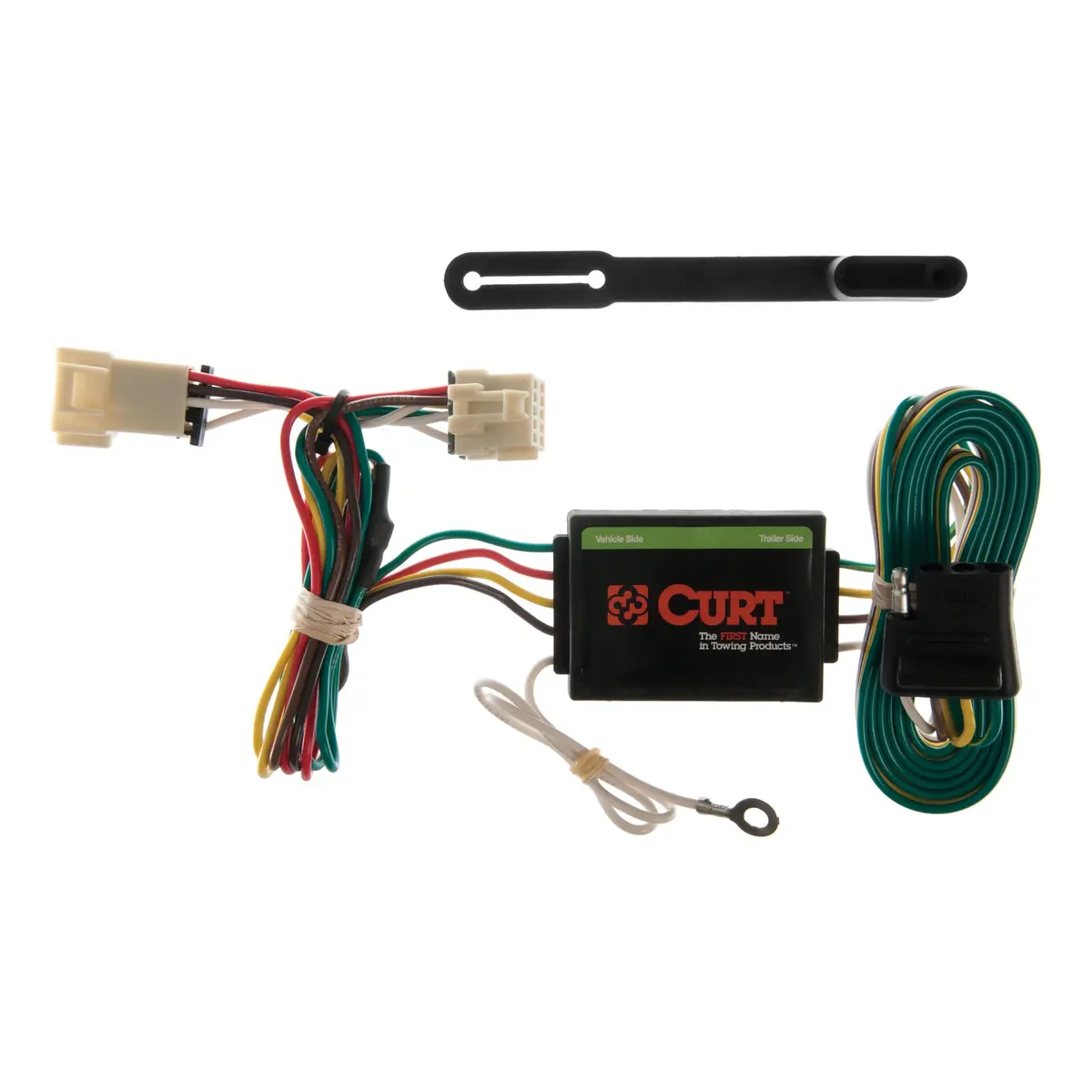 Curt 55355 Vehicle-Side Custom 4-Pin Trailer Wiring Harness, Select Chevrolet Venture, Pontiac Transsport, Montana, Oldsmobile Silhouette 1
