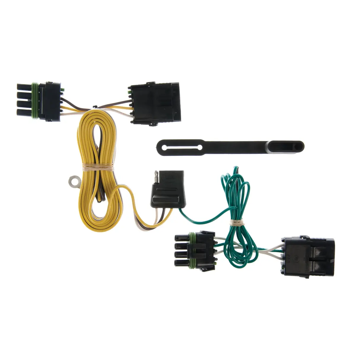 Curt 55356 Vehicle-Side Custom 4-Pin Trailer Wiring Harness, Select Jeep Wrangler Tj 1