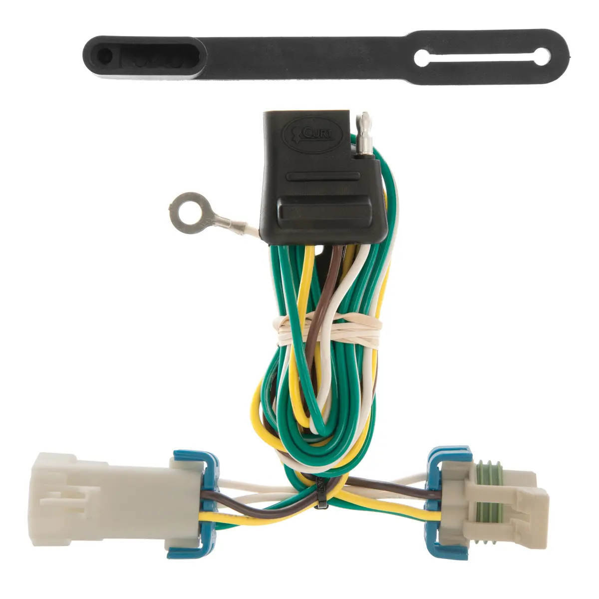 Curt 55359 Vehicle-Side Custom 4-Pin Trailer Wiring Harness, Select Chevrolet S-10, Gmc Sonoma, Isuzu Hombre 1