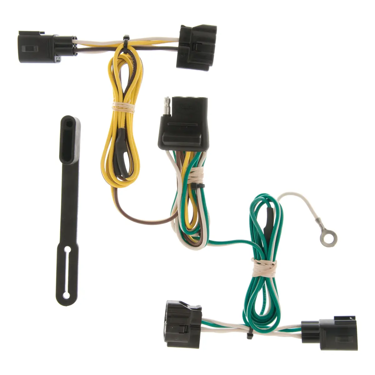 Curt 55363 Vehicle-Side Custom 4-Pin Trailer Wiring Harness, Select Jeep Wrangler Tj 1
