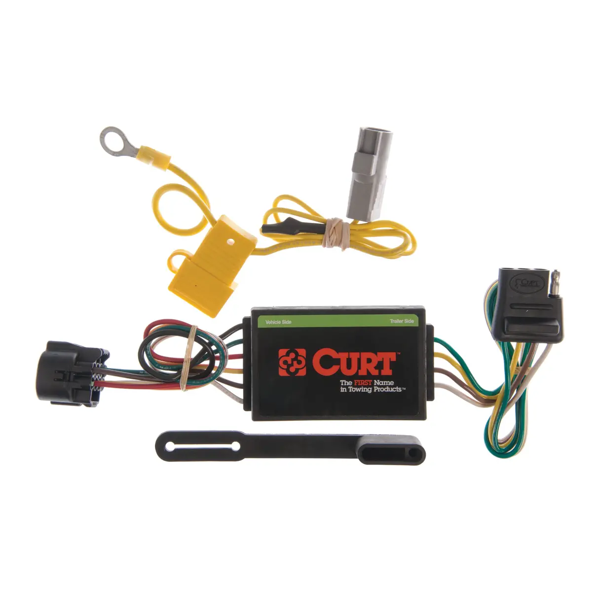 Curt 55367 Vehicle-Side Custom 4-Pin Trailer Wiring Harness, Select Toyota Tundra 1