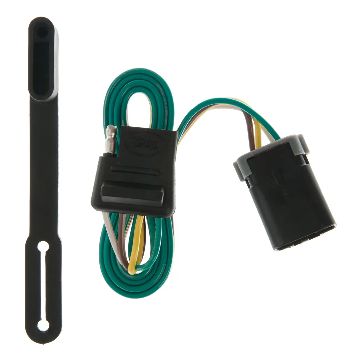 Curt 55368 Vehicle-Side Custom 4-Pin Trailer Wiring Harness, Select Dodge Ram 1500, 2500, 3500 Van 1