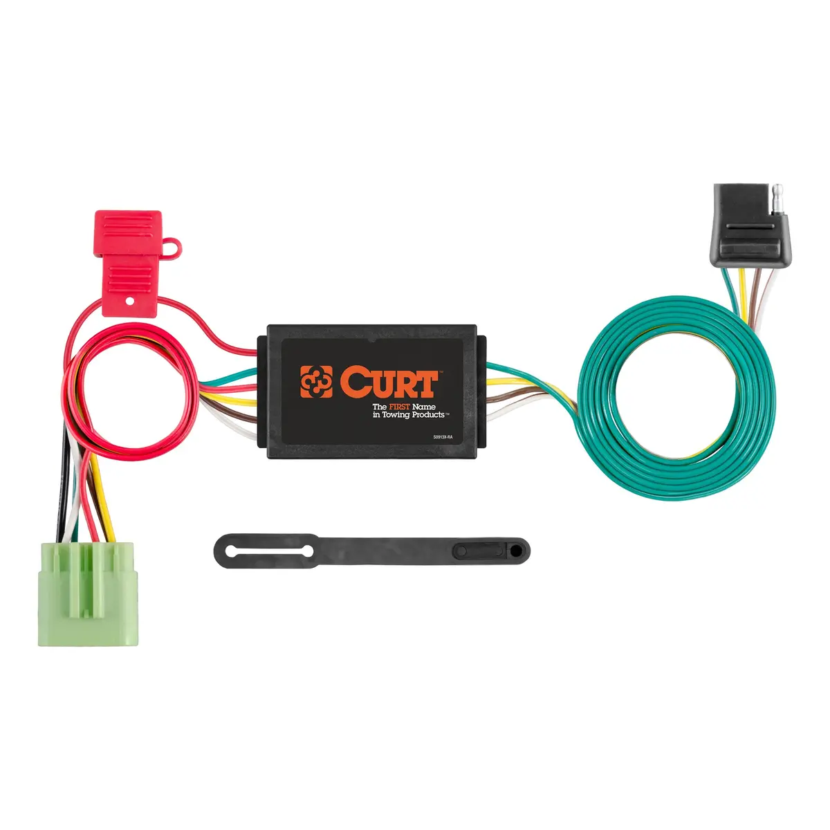 Curt 55369 Vehicle-Side Custom 4-Pin Trailer Wiring Harness, Select Jeep Grand Cherokee 1