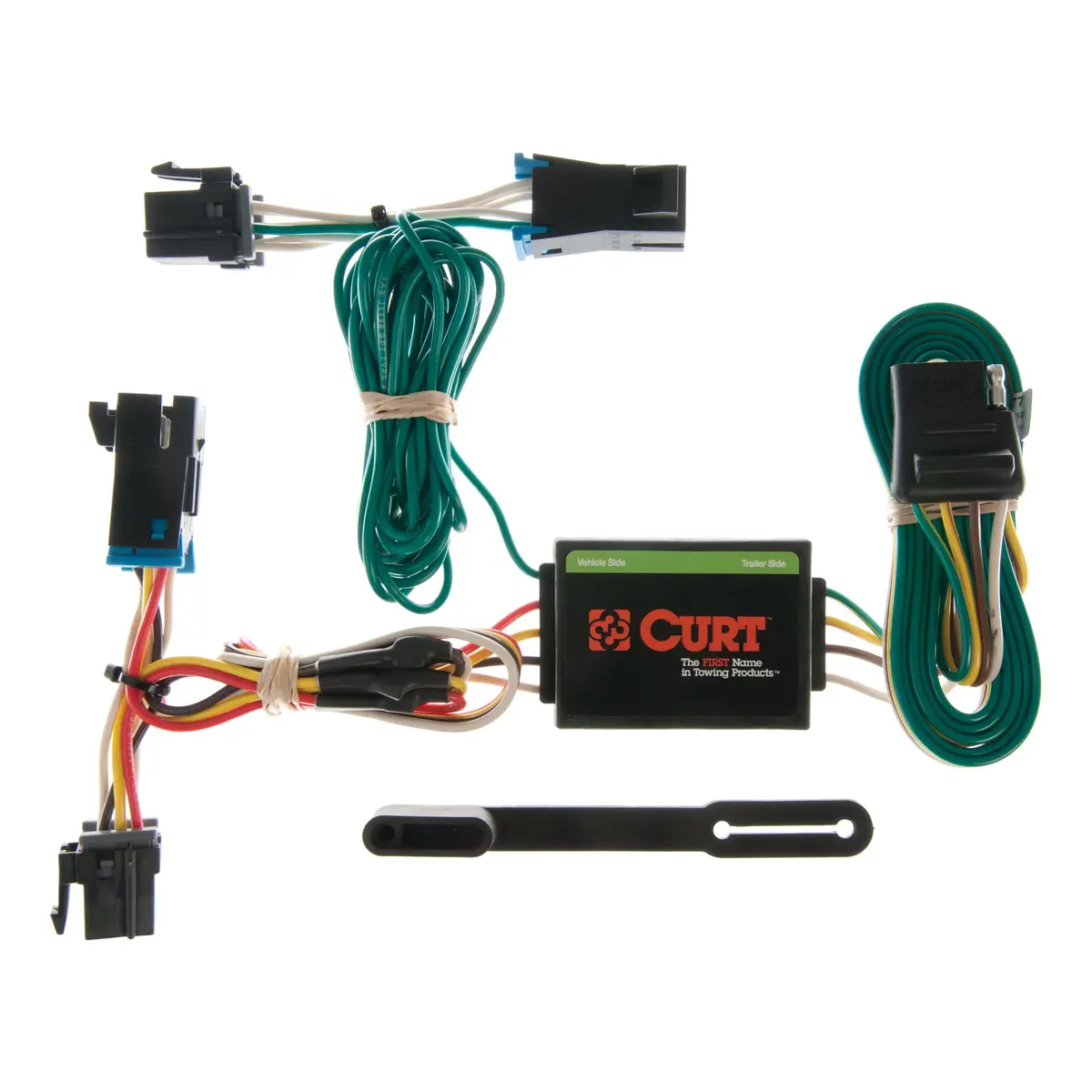 Curt 55377 Vehicle-Side Custom 4-Pin Trailer Wiring Harness, Select Chevrolet Express, Gmc Savana 1500, 2500, 3500 1