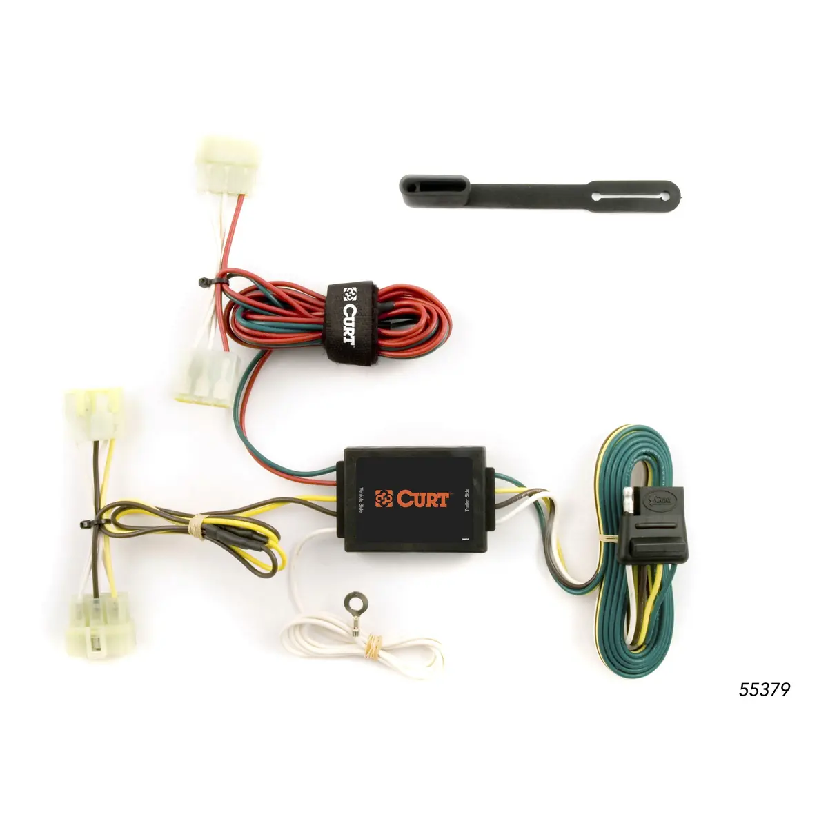 Curt 55379 Vehicle-Side Custom 4-Pin Trailer Wiring Harness, Select Toyota Pickup, Tacoma 1