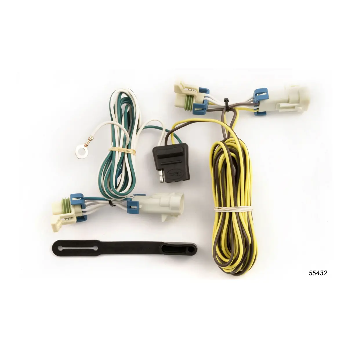 Curt 55432 Vehicle-Side Custom 4-Pin Trailer Wiring Harness, Select Chevrolet Cobalt, Hhr, Pontiac G5, Pursuit Coupe 1