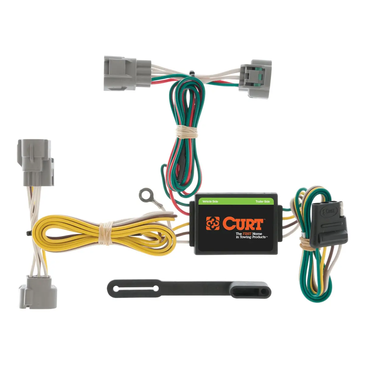 Curt 55513 Vehicle-Side Custom 4-Pin Trailer Wiring Harness, Select Toyota Tacoma, T100, Hilux 1