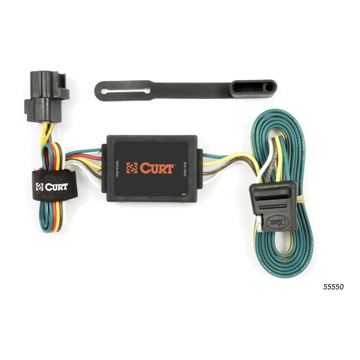 Curt 55550 Vehicle-Side Custom 4-Pin Trailer Wiring Harness, Select Kia Sorento 1