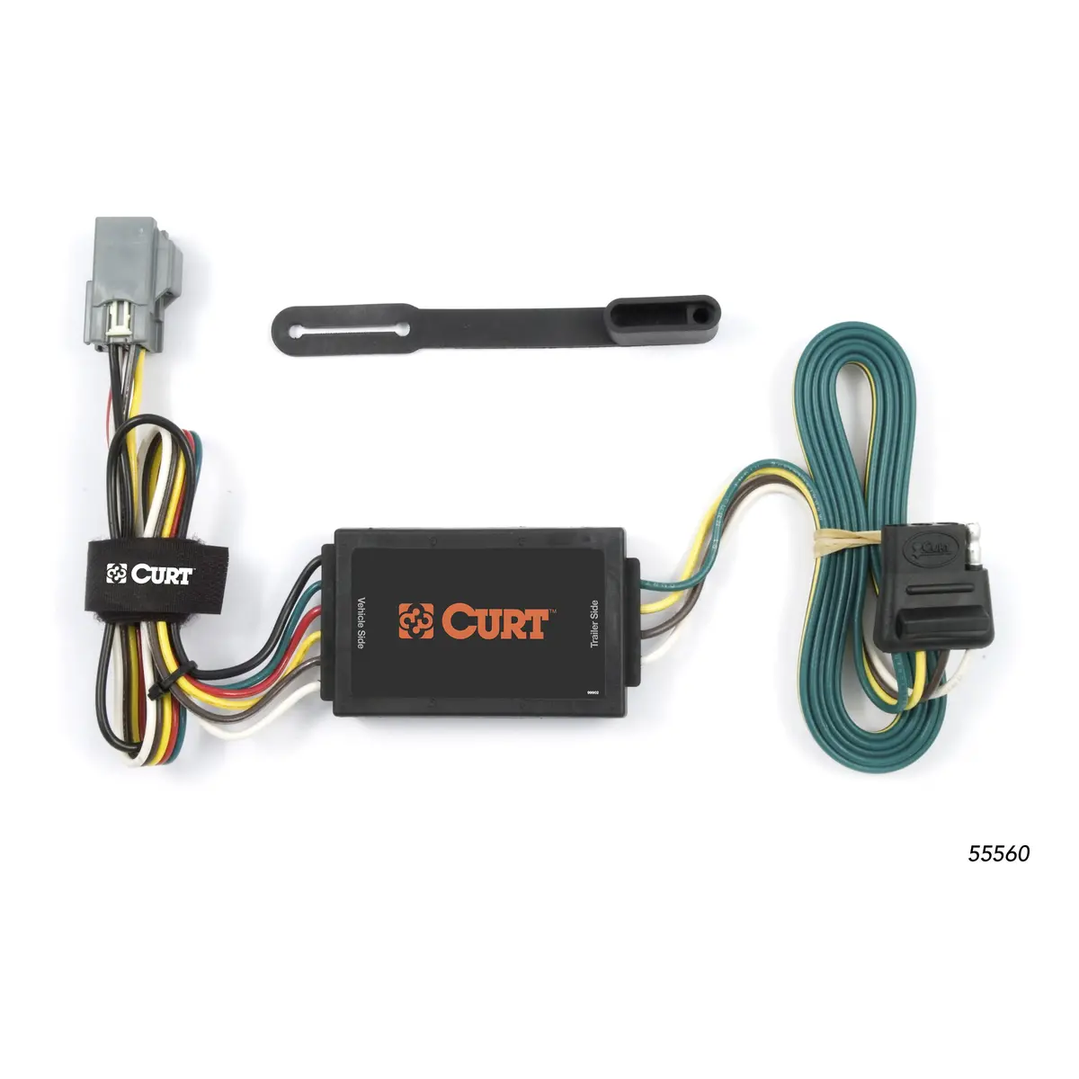 Curt 55560 Vehicle-Side Custom 4-Pin Trailer Wiring Harness, Select Chevrolet Equinox, Pontiac Torrent 1