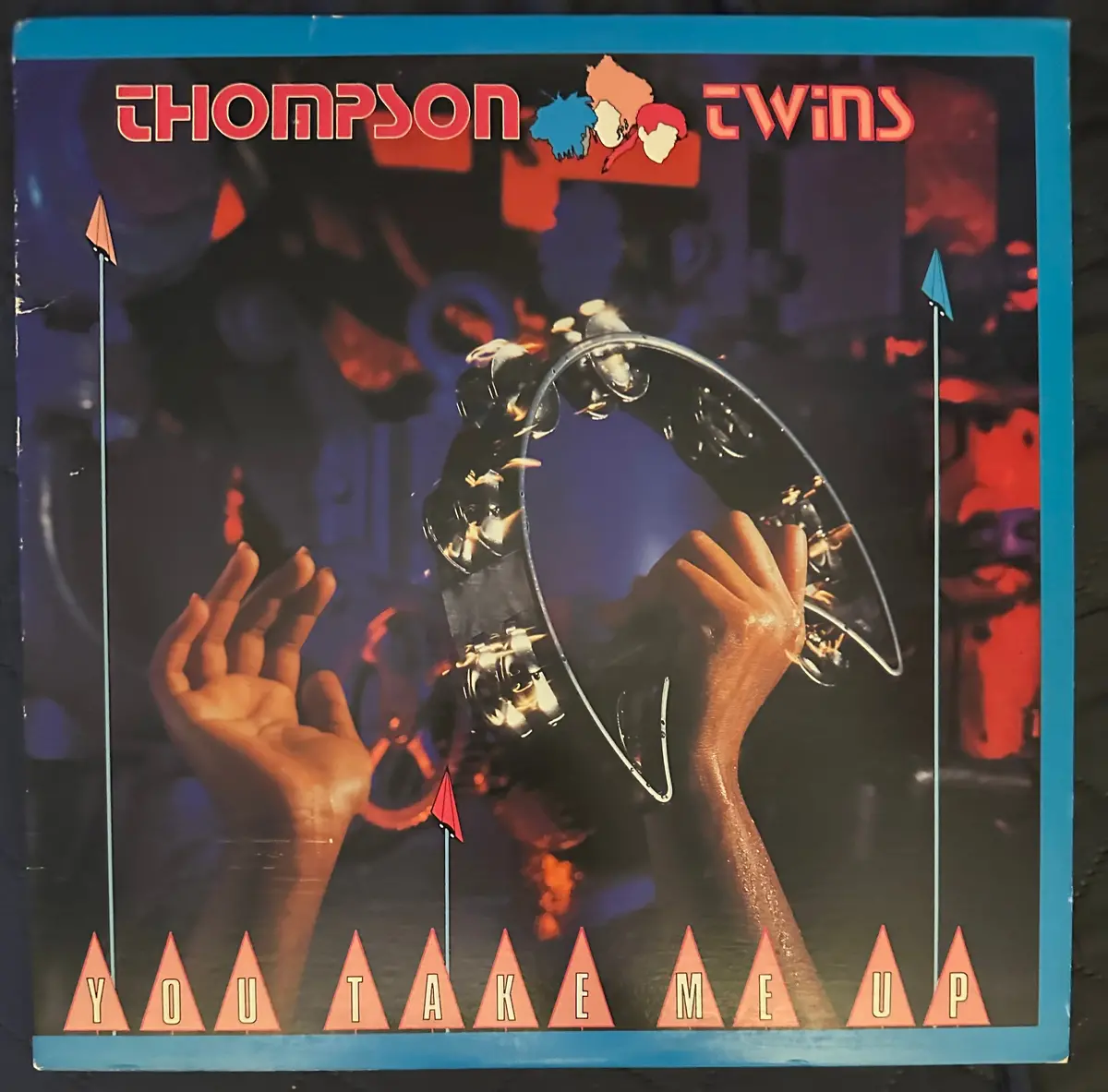 Thompson Twins - 12” Single You Take Me Up Promol P Vinyl - Used 1
