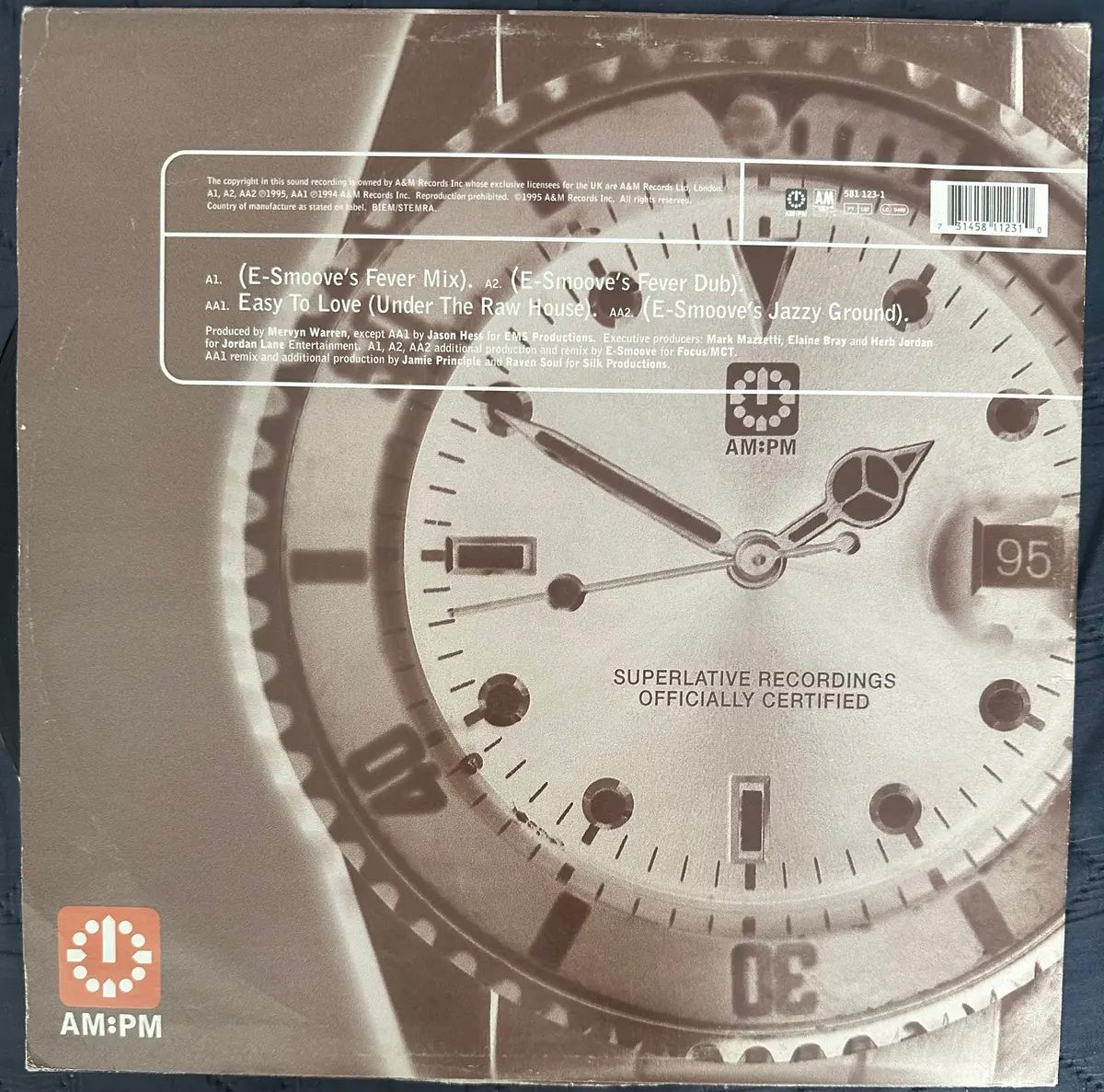 For Real - You Don’T Know Nothing’ / Easy To Love 12” Single Uk Used 1