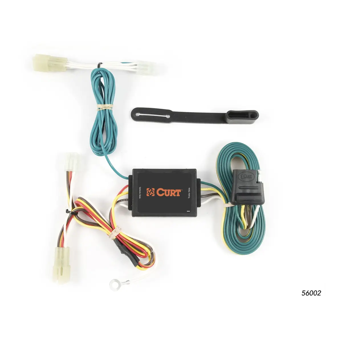 Curt 56002 Vehicle-Side Custom 4-Pin Trailer Wiring Harness, Select Suzuki Grand Vitara, Sx4 1