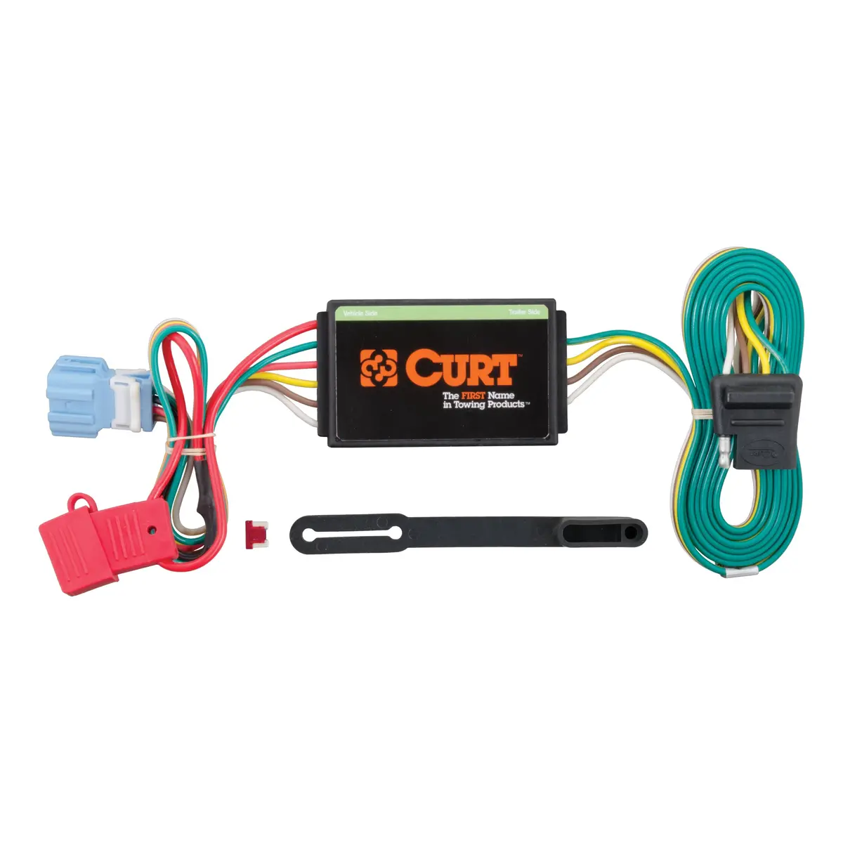 Curt 56008 Vehicle-Side Custom 4-Pin Trailer Wiring Harness, Select Honda Accord Crosstour, Acura Rdx 1