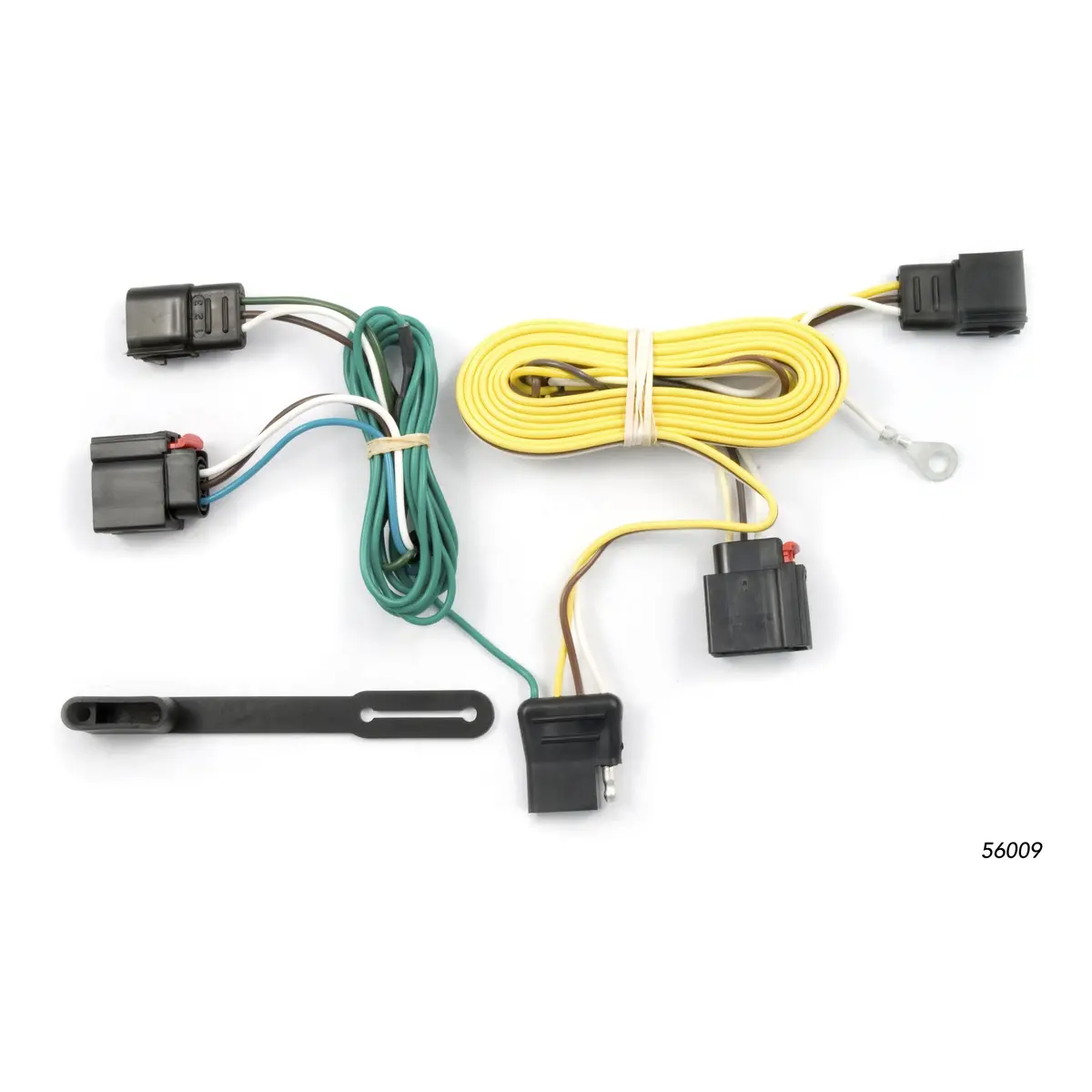 Curt 56009 Vehicle-Side Custom 4-Pin Trailer Wiring Harness, Select Jeep Grand Cherokee 1